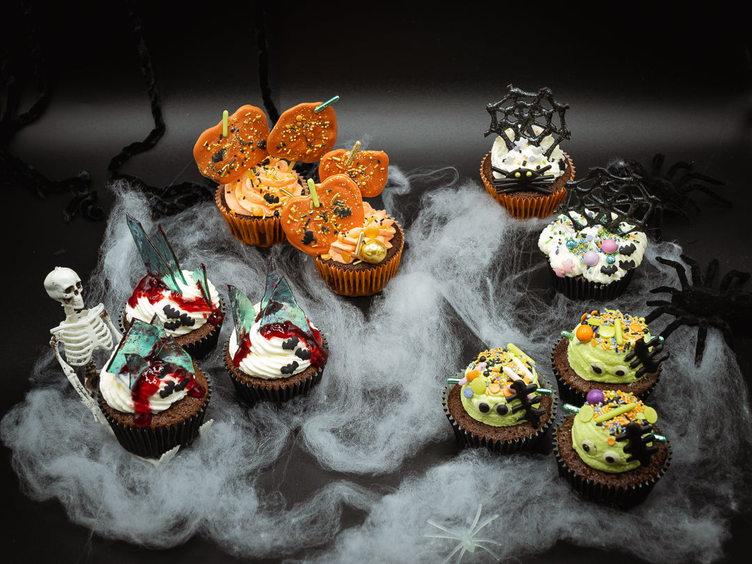 Schöne Einkaufstasche mit Cupcakes Schöne Einkaufstasche mit Cupcakes