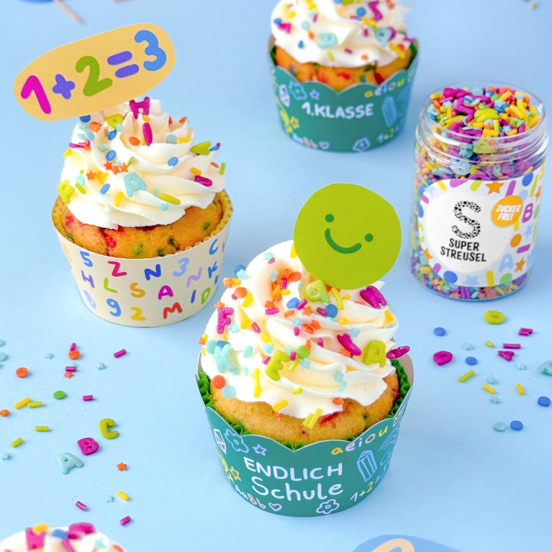 Cupcakes zur Einschulung