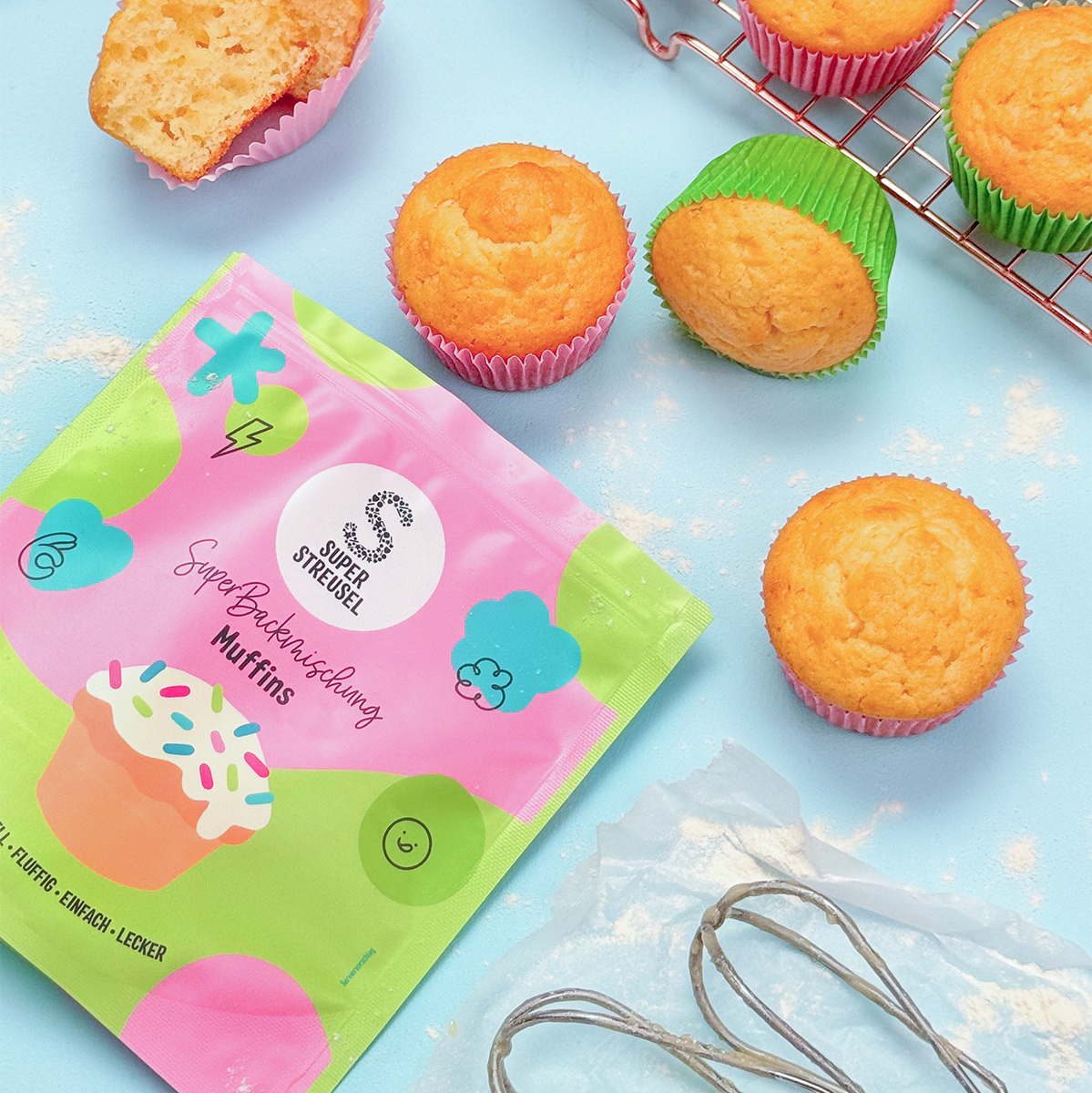 SuperBackmischung Muffins - SuperWoche