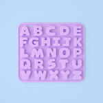 Silikonform Buchstaben