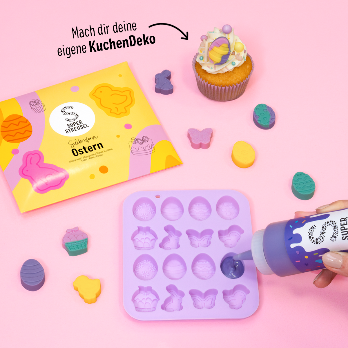 Silikonform Ostern