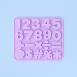Silikonform Zahlen