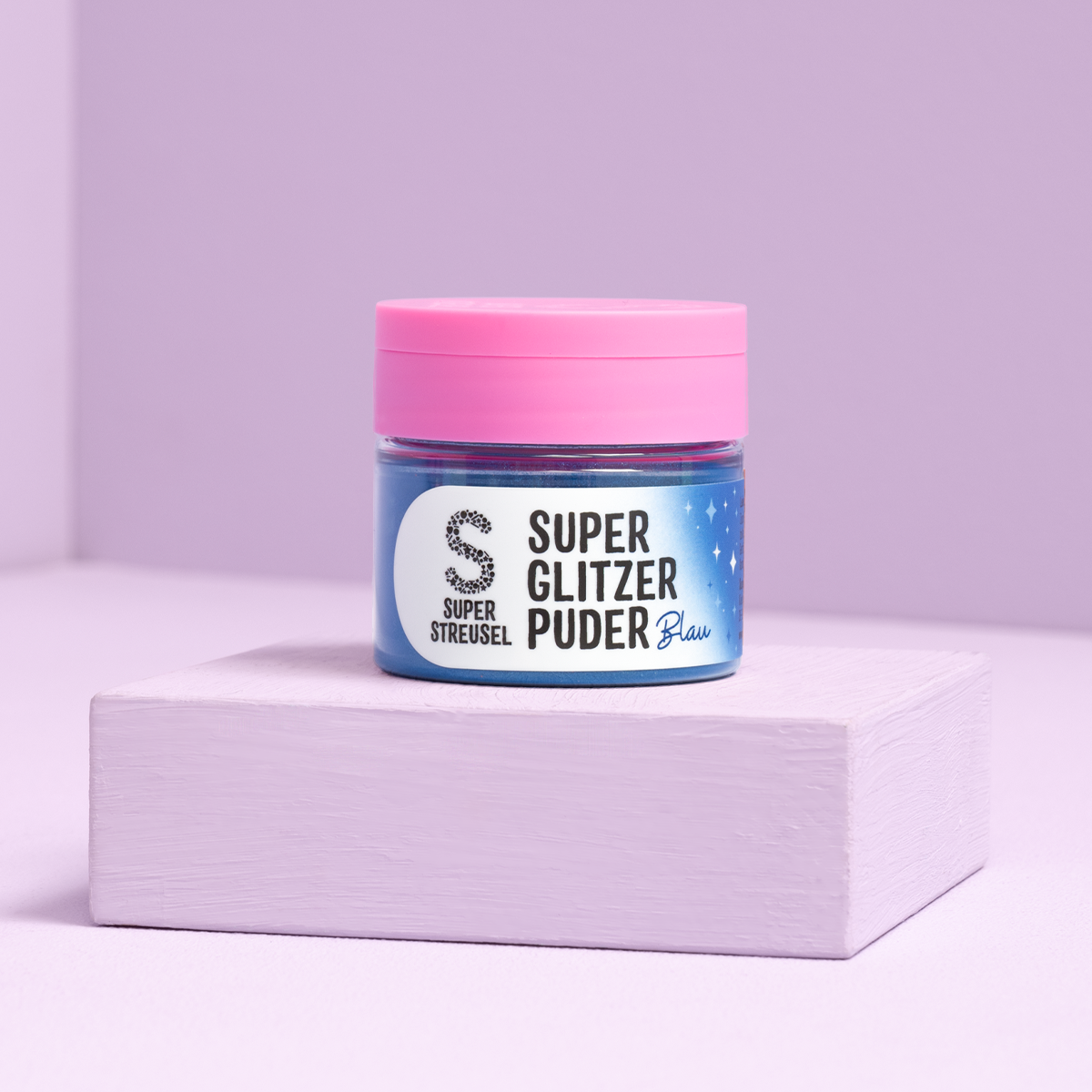 SuperGlitzerPuder Blau