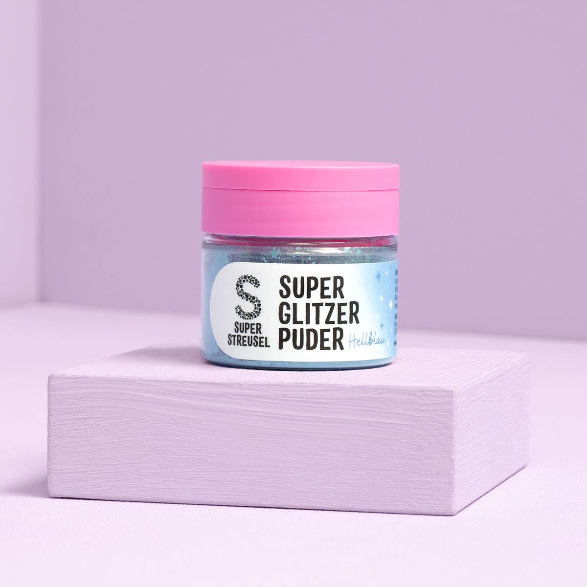 SuperGlitzerPuder Hellblau