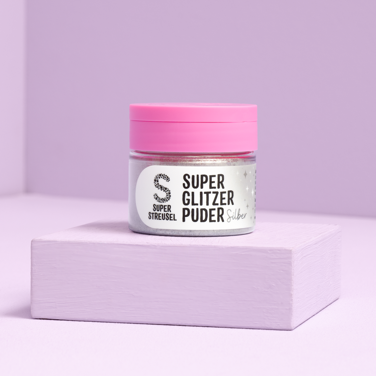 SuperGlitzerPuder Silber