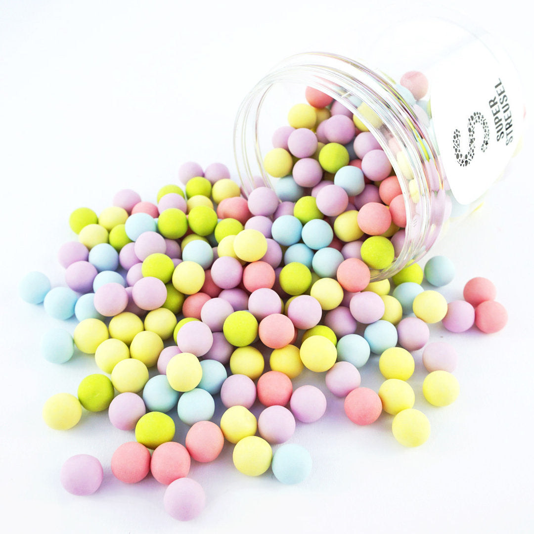 Schokokugeln Bunt 170g | Super Streusel | Schokokugeln Pastell