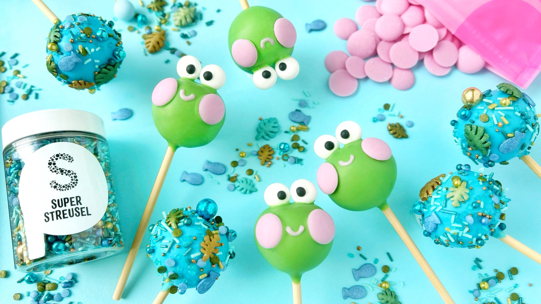 Frosch Cake Pops