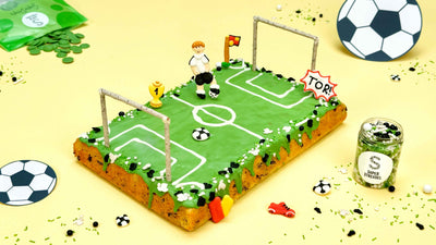 Fußballfeld Kuchen
