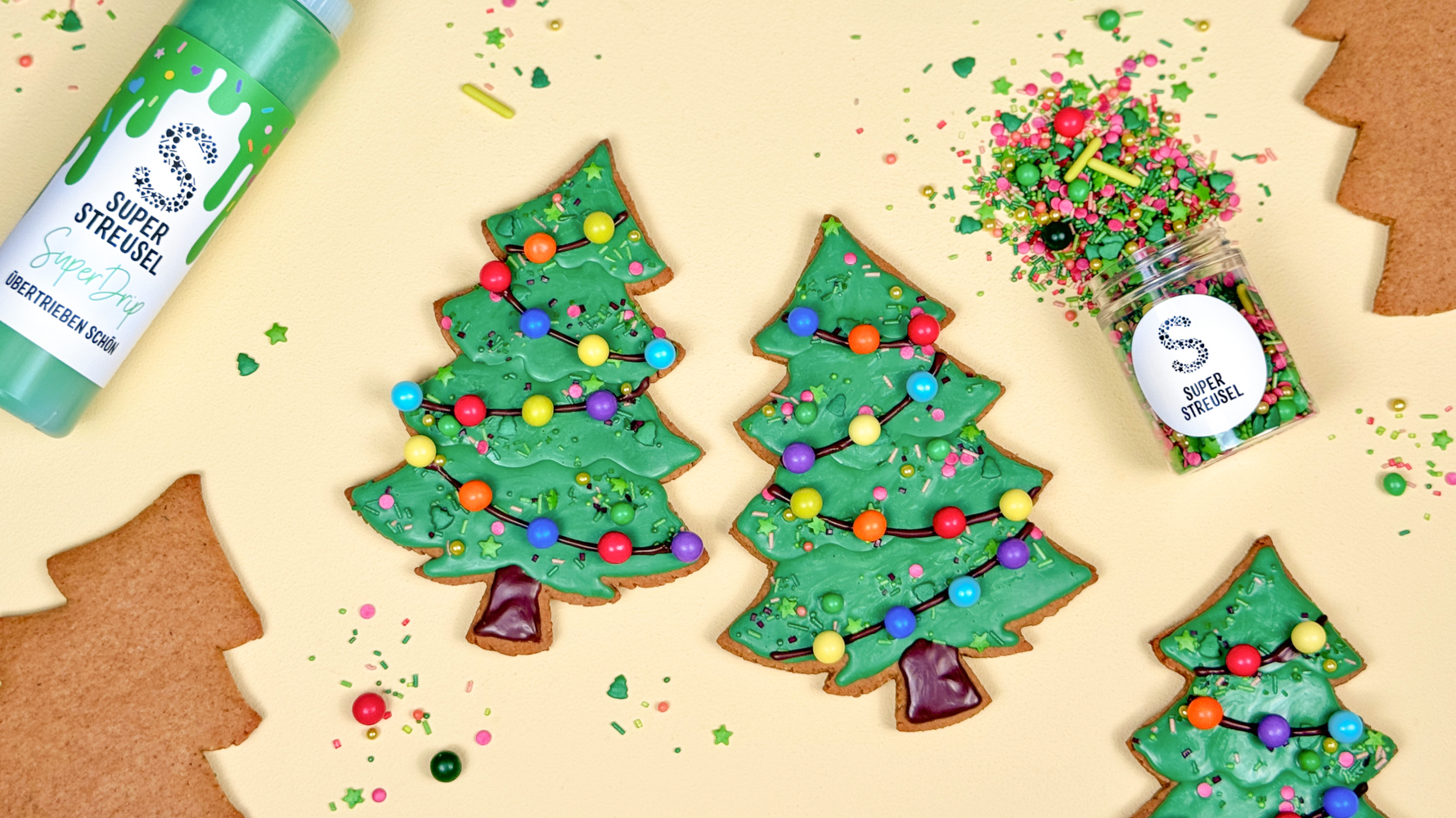 Lebkuchen Weihnachtsbäume