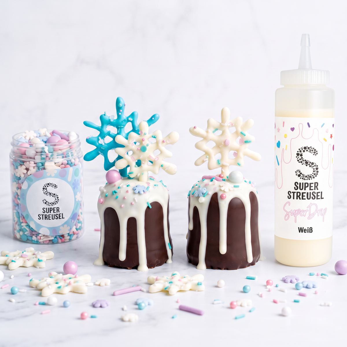 Dickmann's Schneeflocken CakeTopper