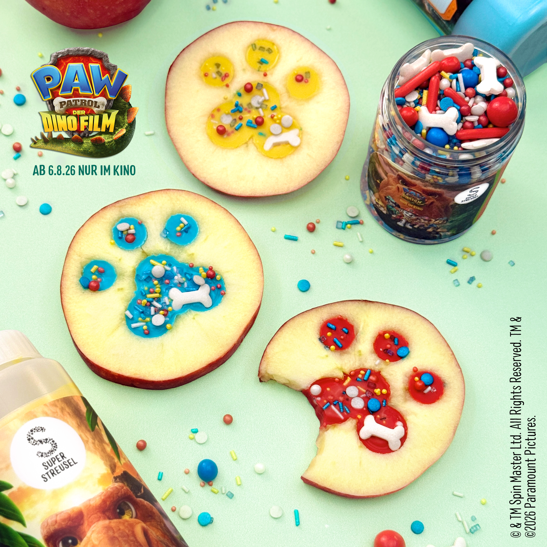 PAW Patrol: Der Dino Film Apfel Pfötchen