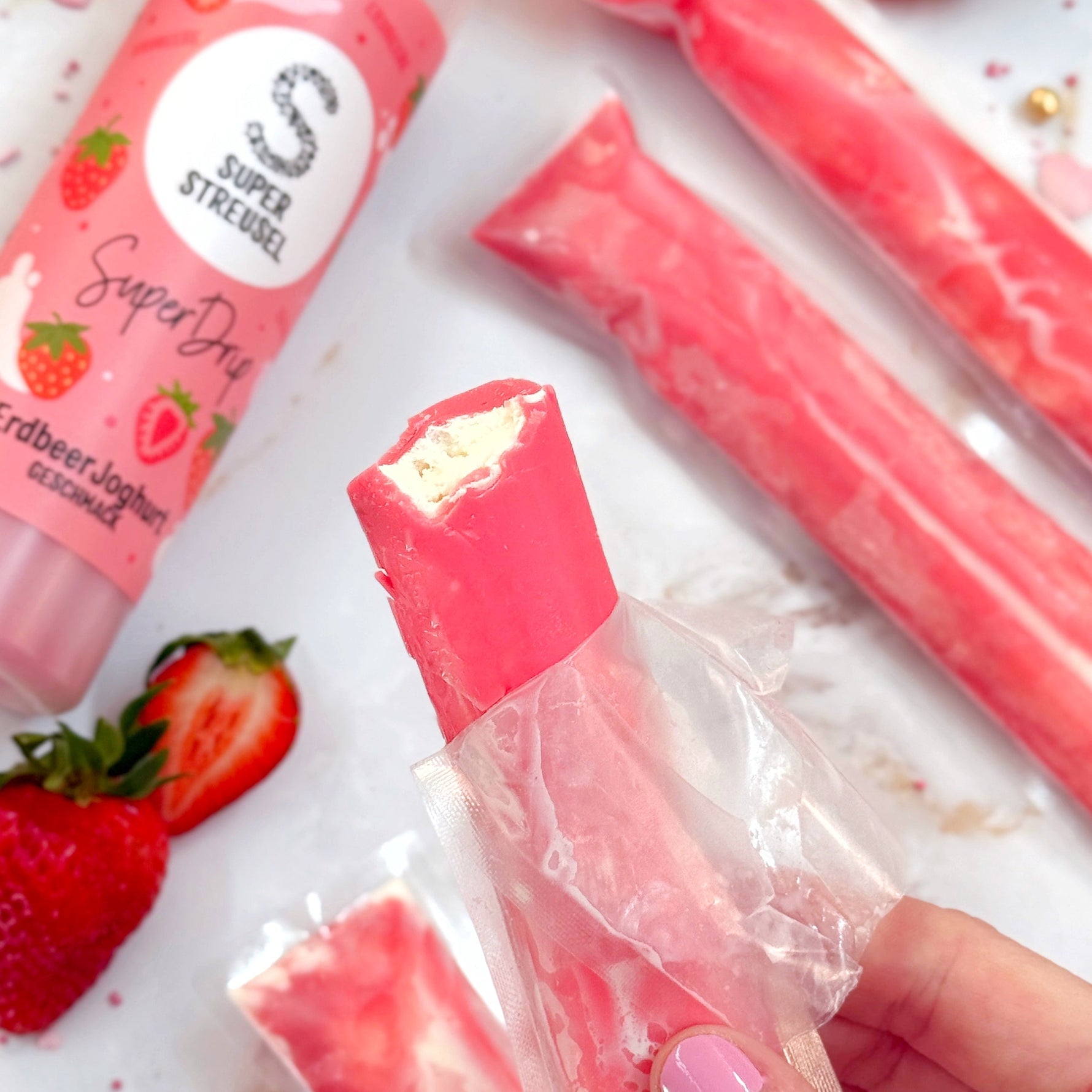 EisStick Trend Erdbeere