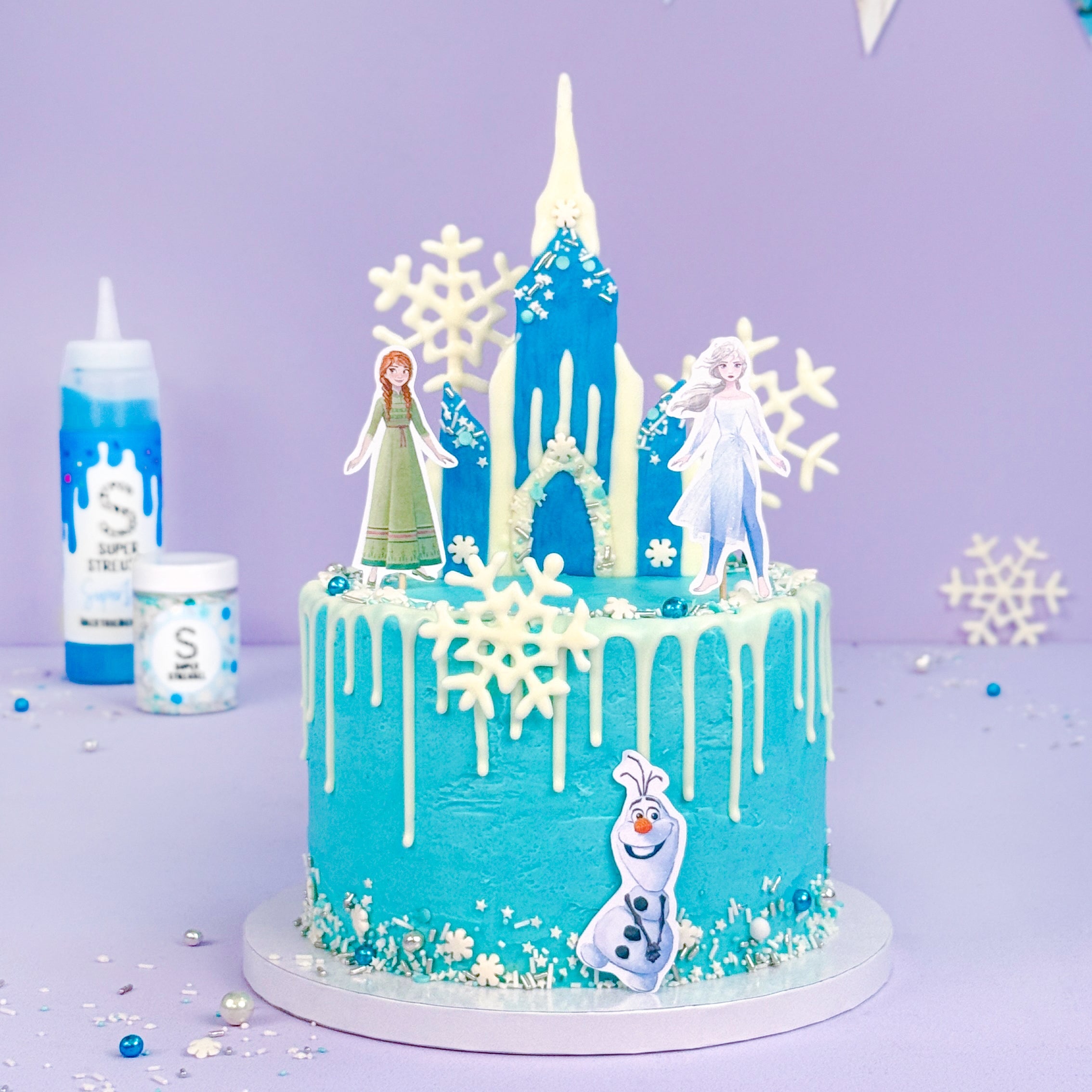 Elsa Eiskönigin Torte – Super Streusel