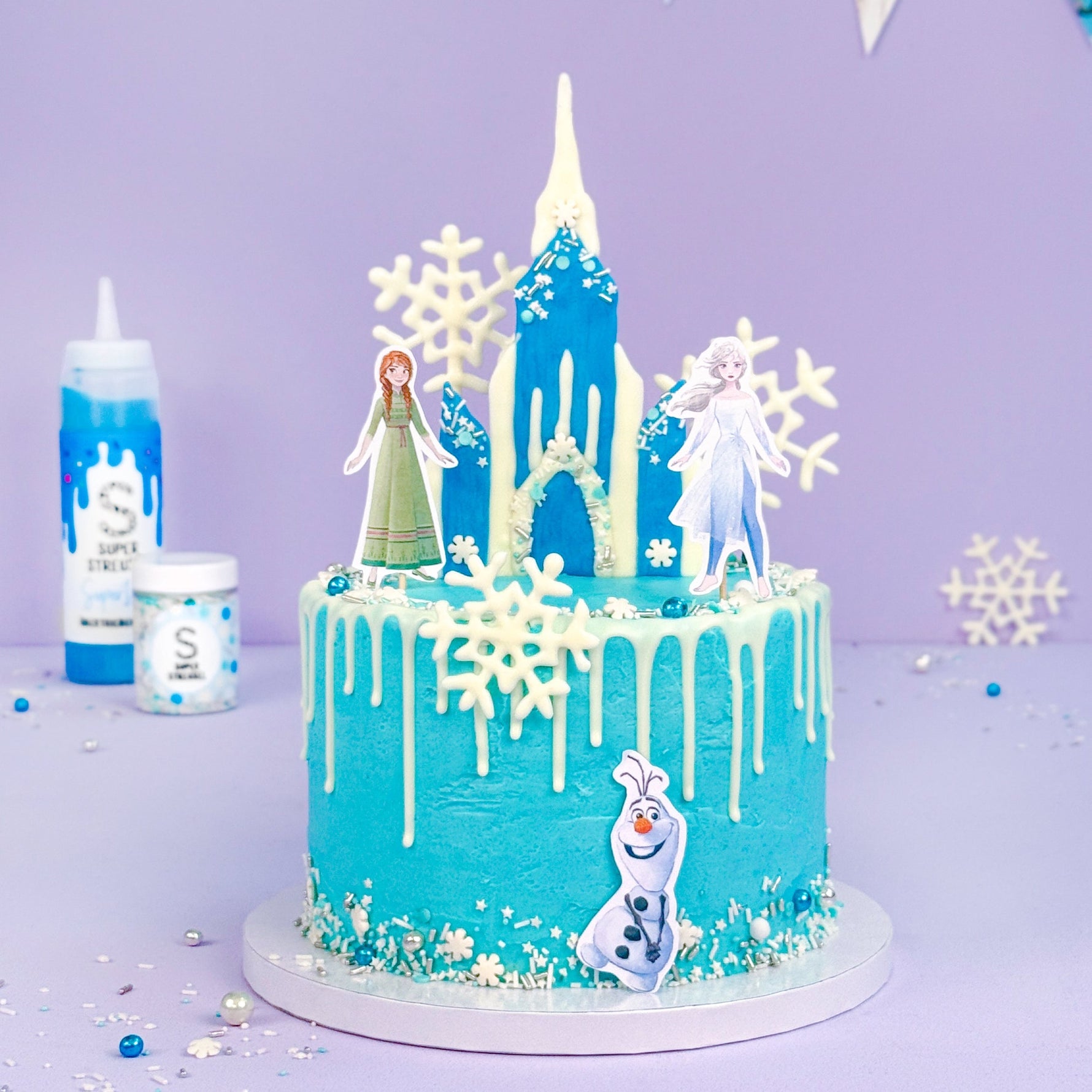 Elsa Eiskönigin Torte