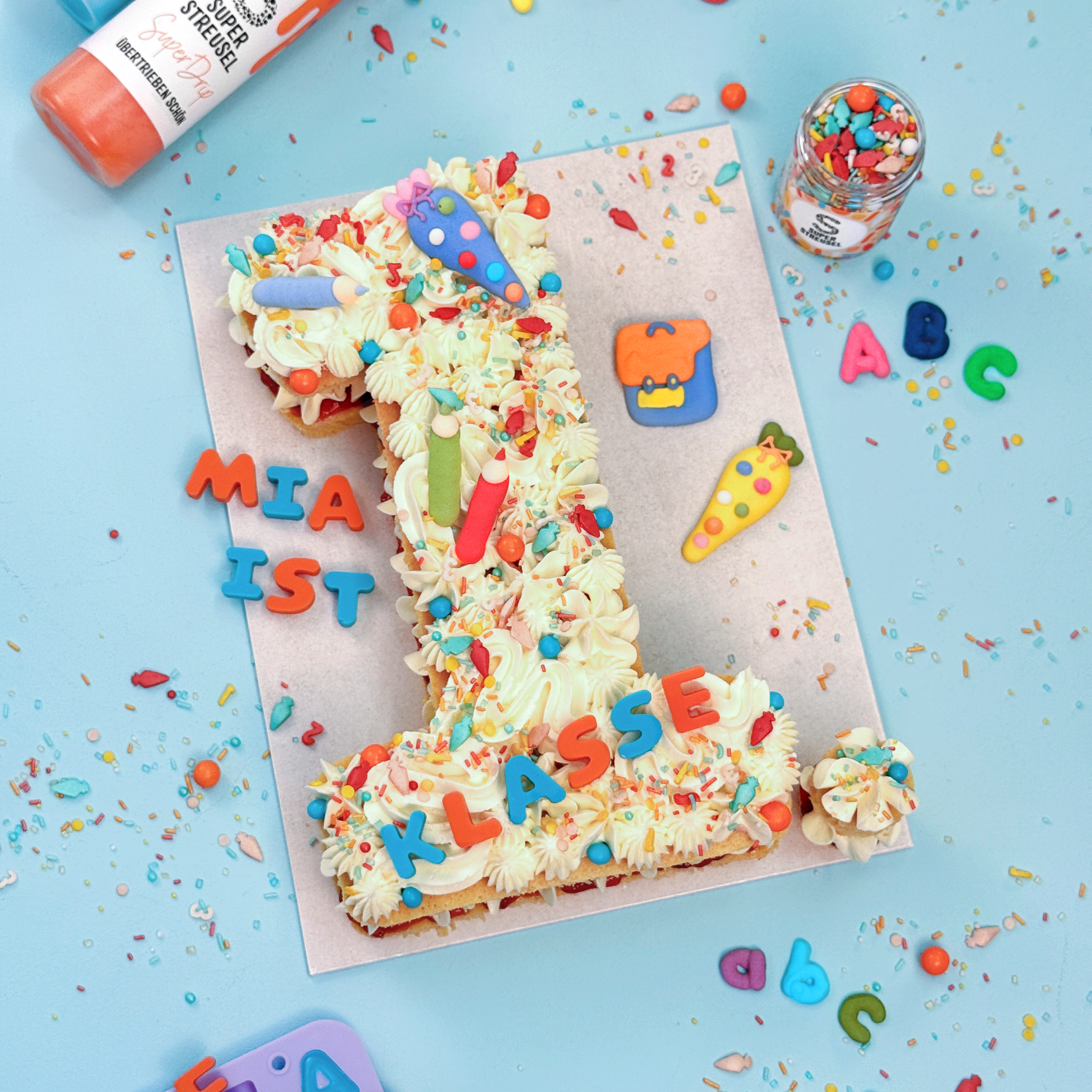 1.Klasse Number Cake