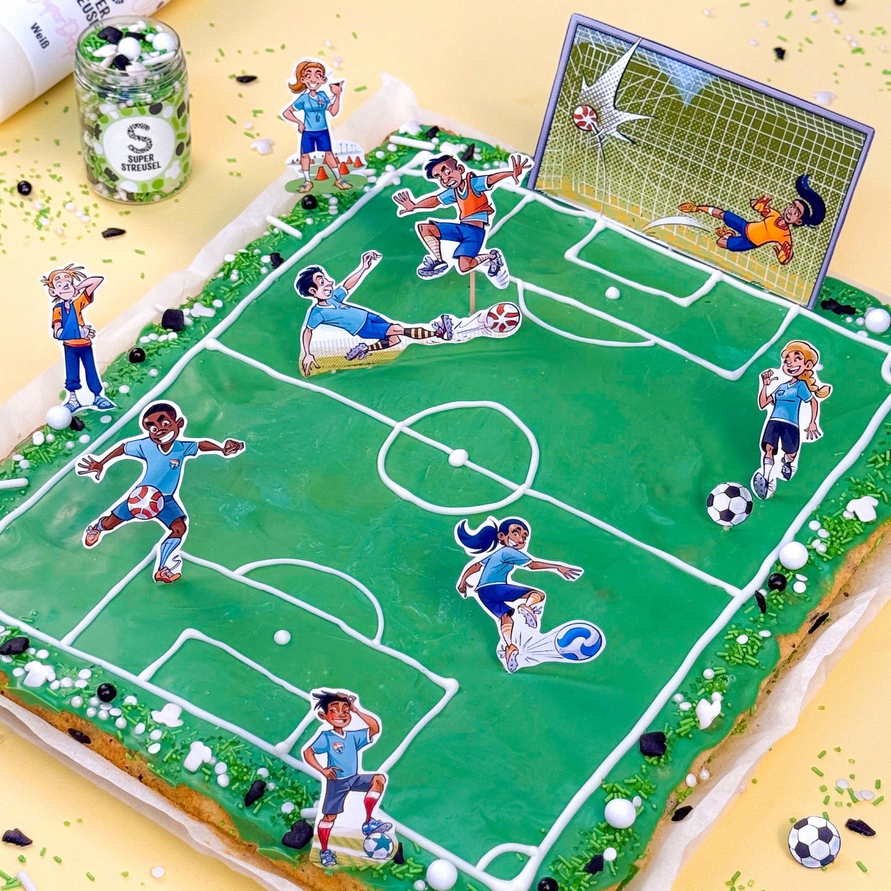 Fußball Academy Blechkuchen