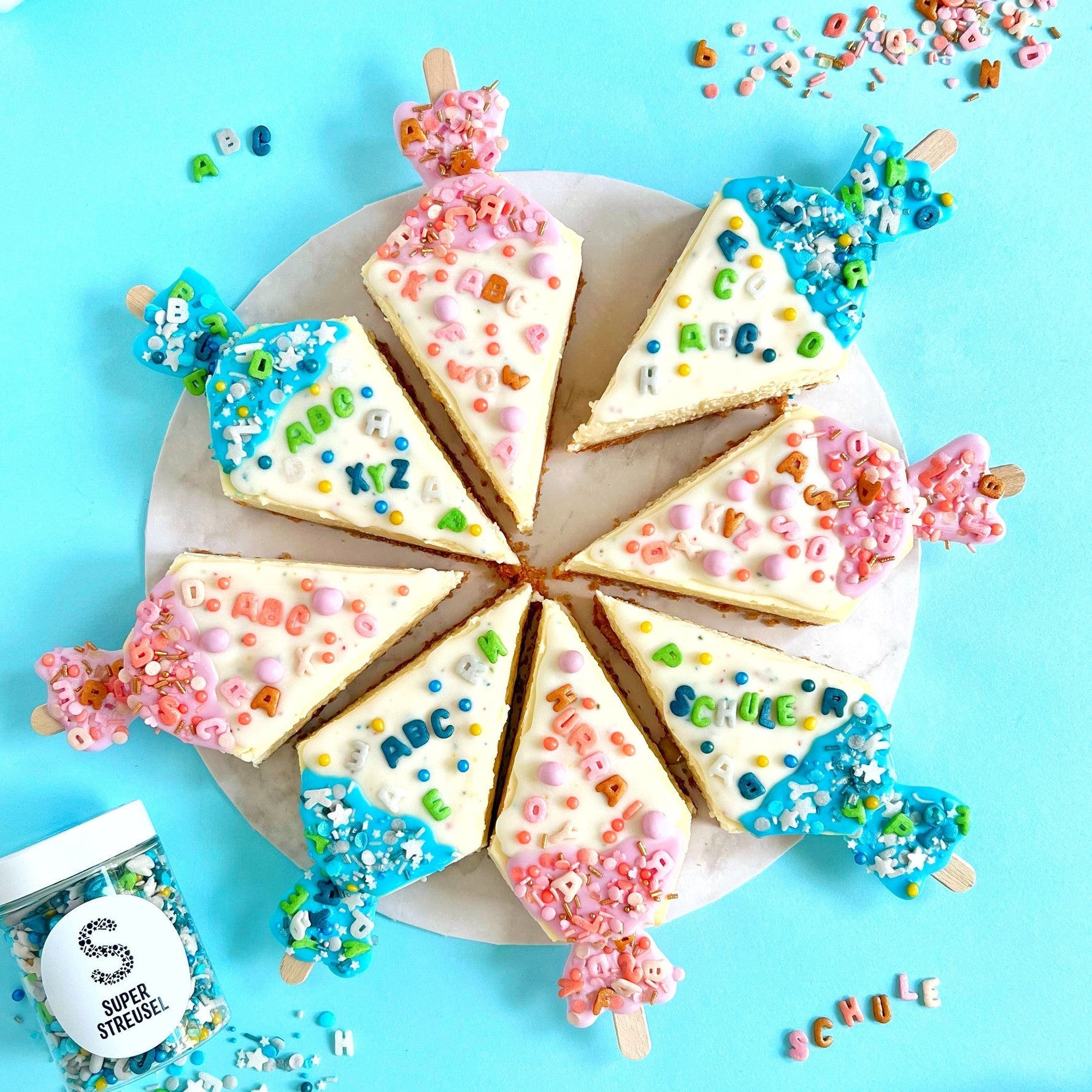 Einschulung CheesecakeSticks