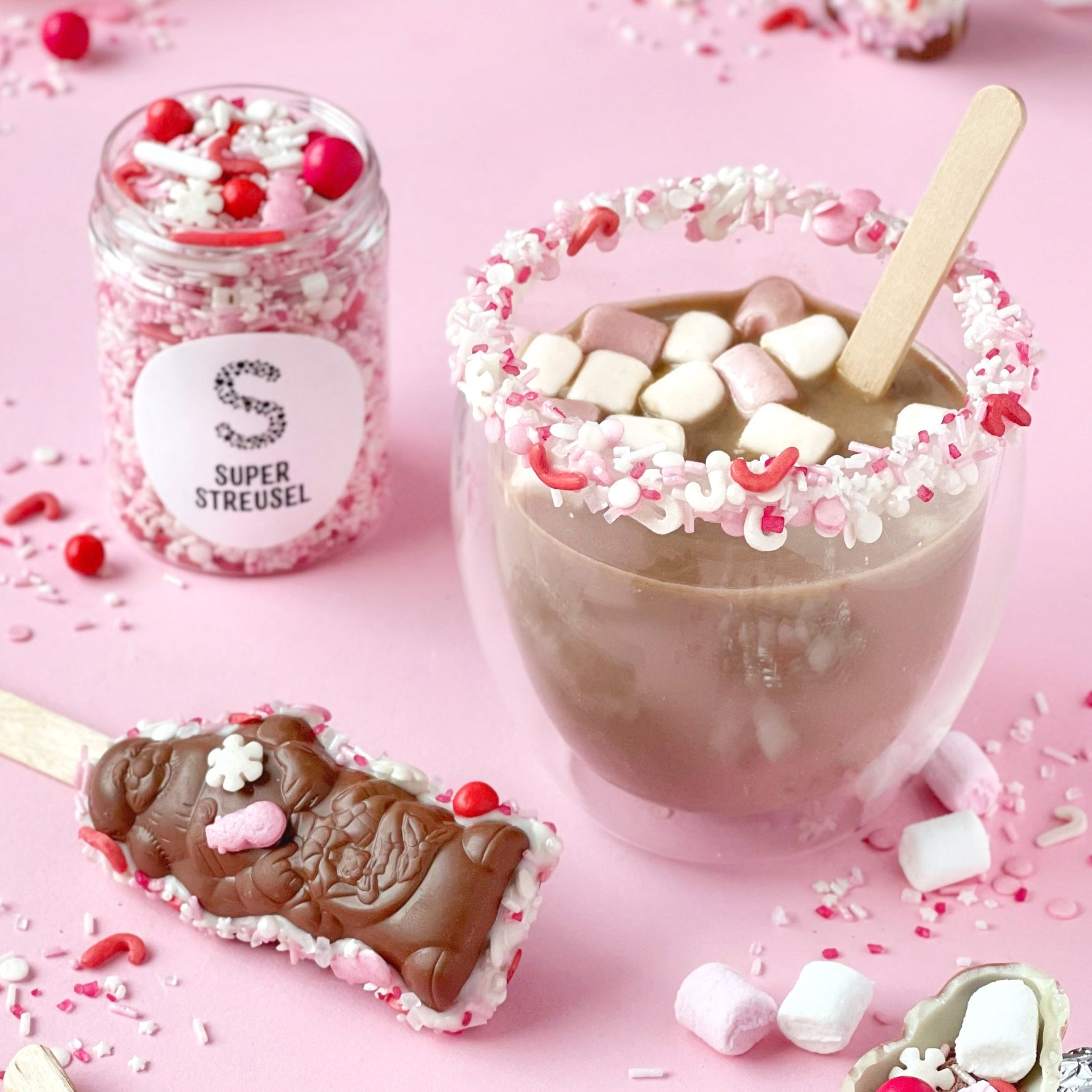 Santa Hot Chocolate Bombs