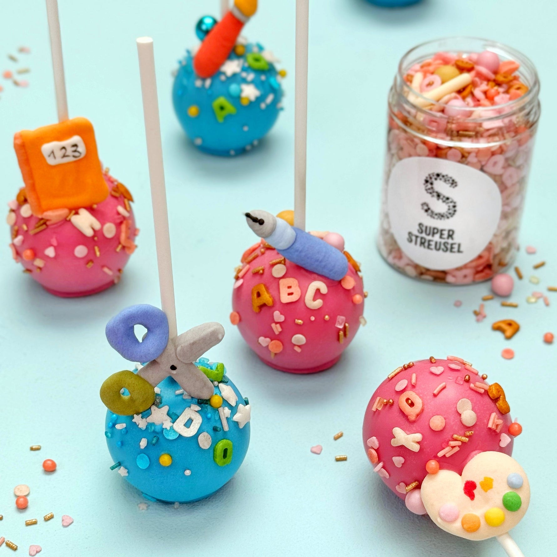 Einschulungs Cakepops