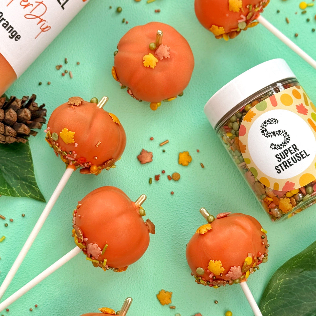 Pumpkin Cake Pops