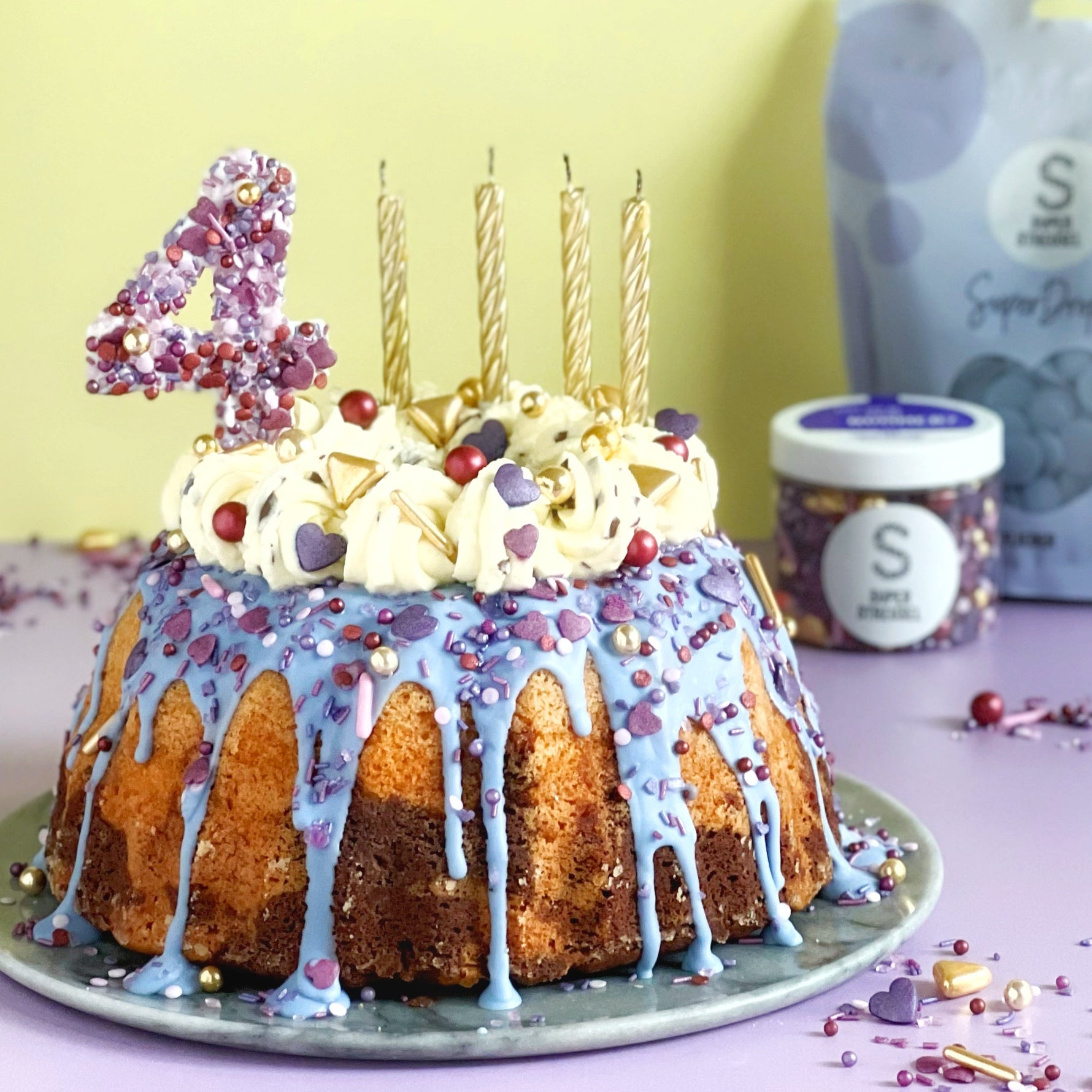 MarmorBrownieSchokokussGugelhupf aka SuperGeburtstagskuchen
