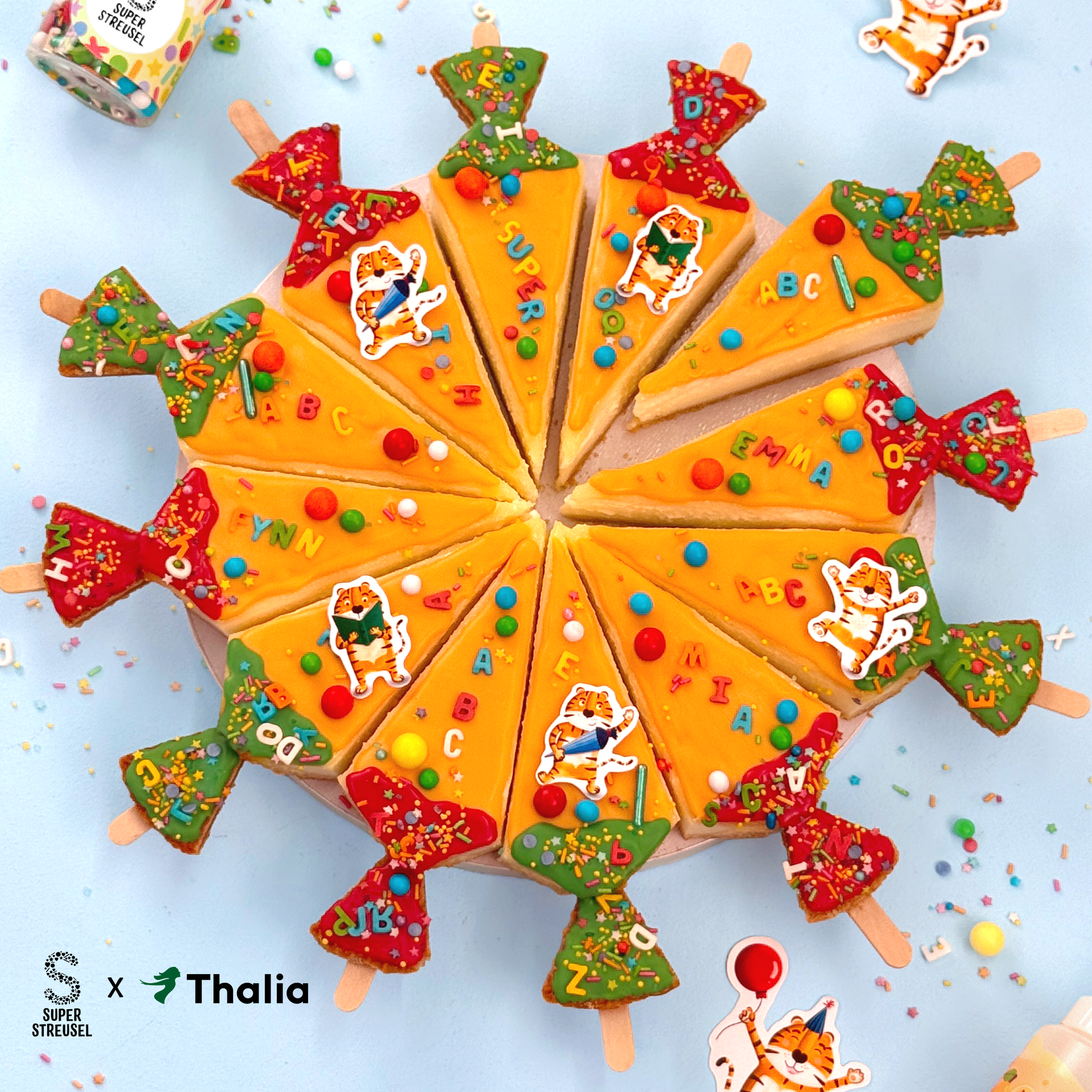 Schultüten CheesecakeStick mit Thalia Thalino