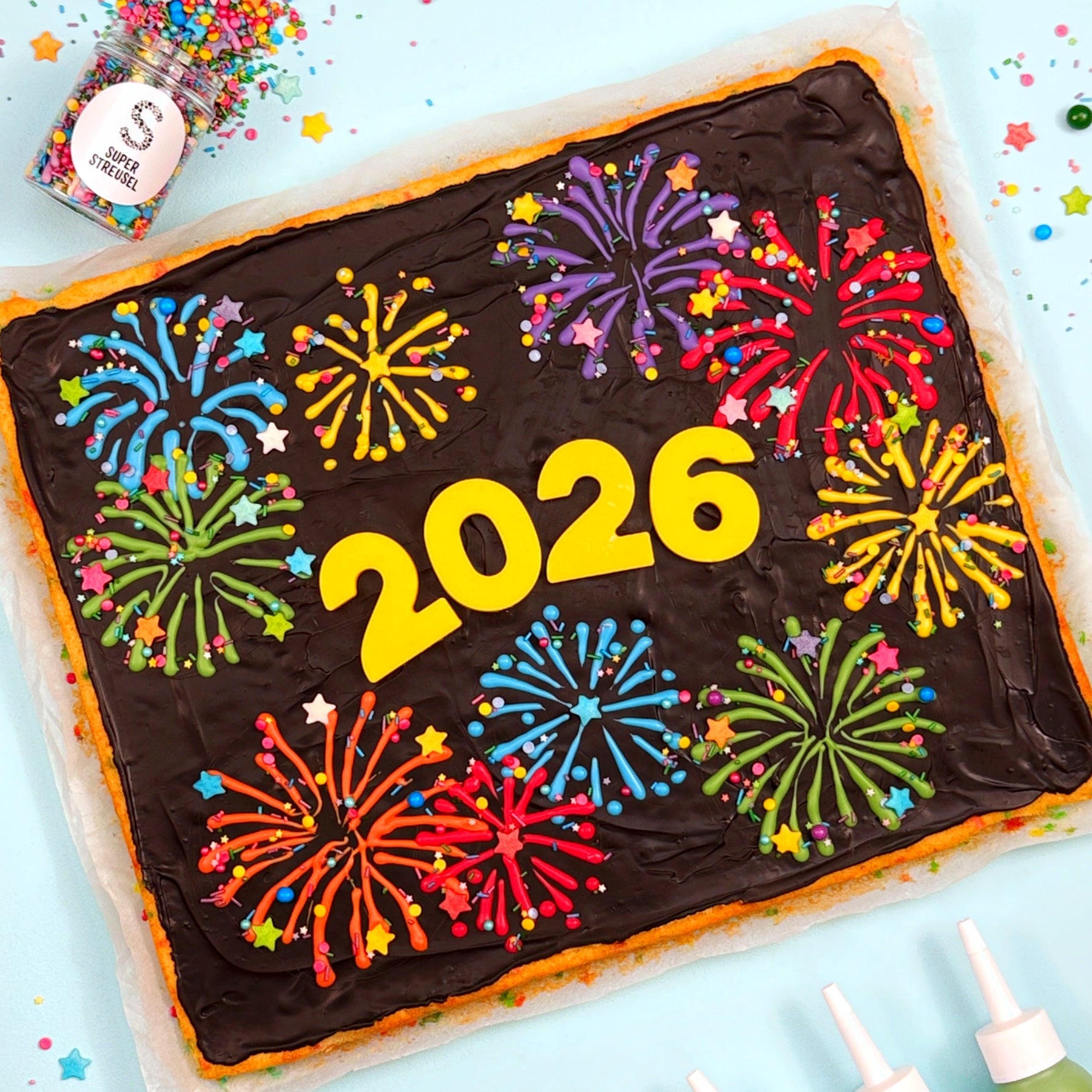 Silvester Blechkuchen