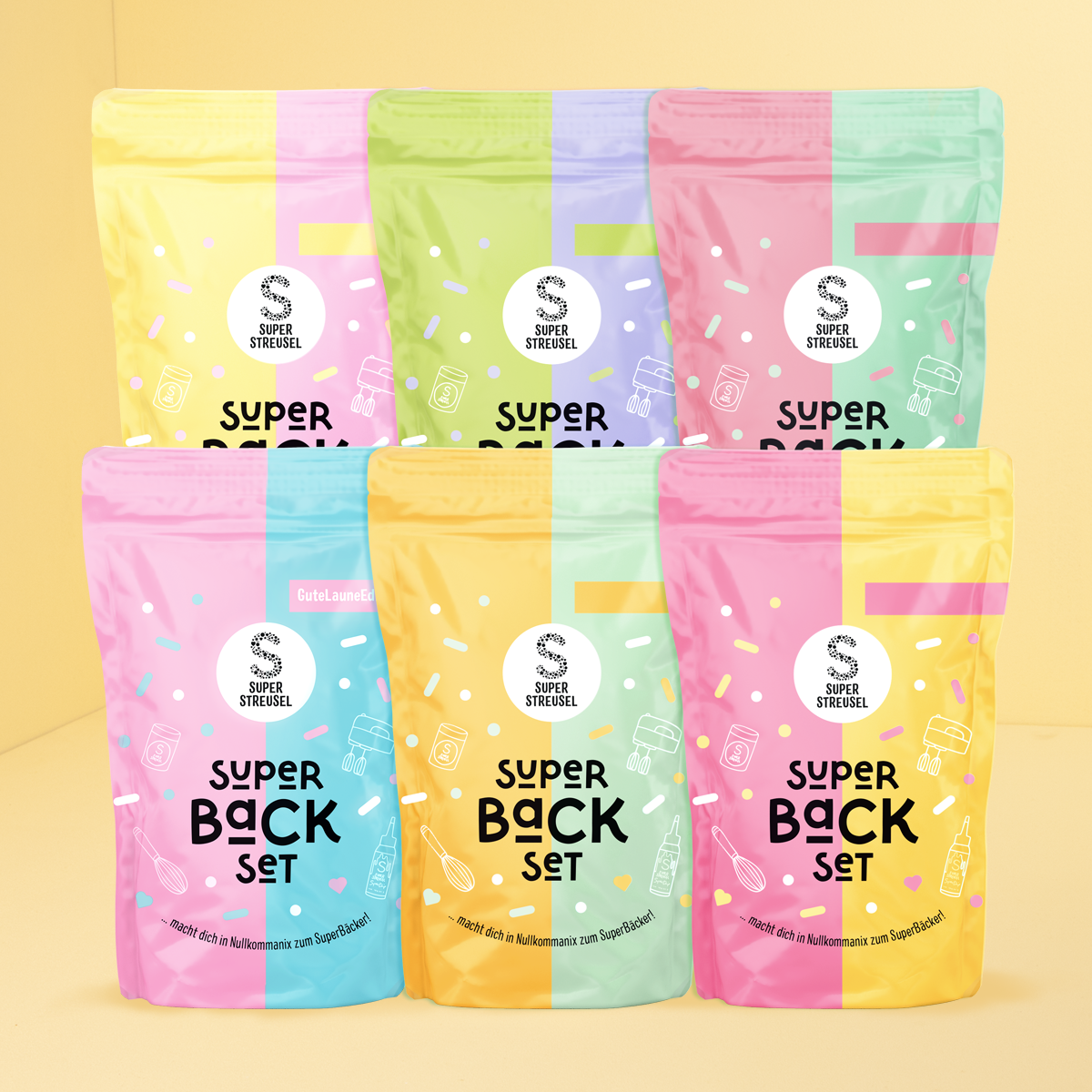 SuperBackSet (6 Stück)