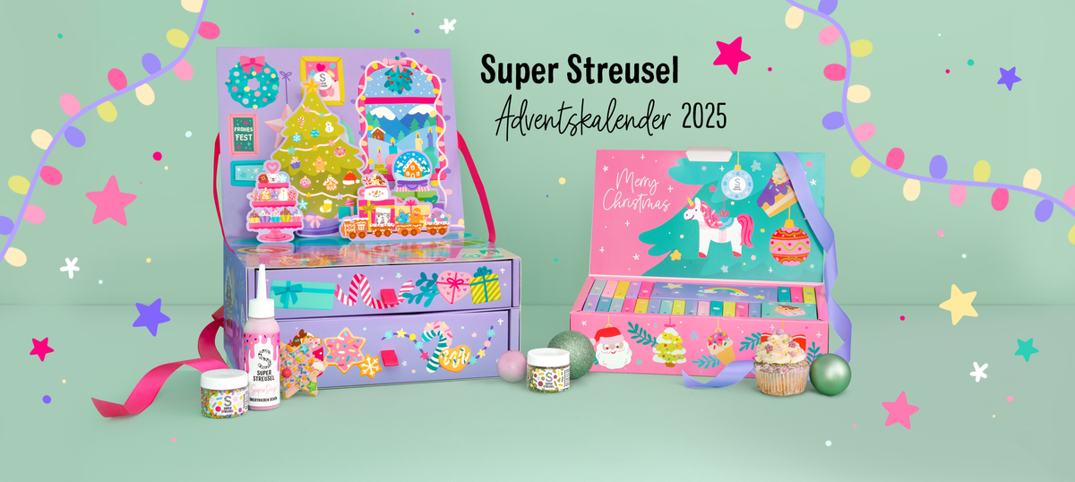 Wunderschöner Adventskalender von Super Streusel für Hobby-Bäcker