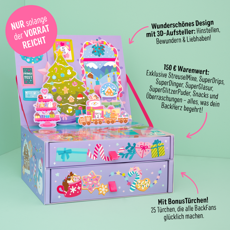 Super Streusel Adventskalender 2025 | Exklusive StreuselMixe