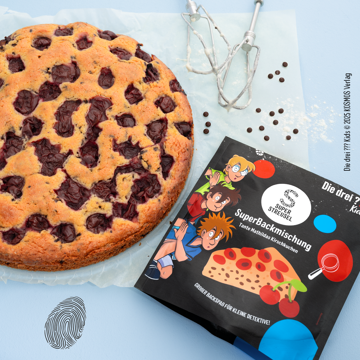 SuperBackmischung Tante Mathildas Kirschkuchen