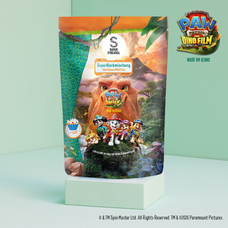 PAW Patrol: Der Dino Film SuperBackmischung Abenteuer Muffins