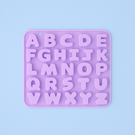 Silikonform Buchstaben