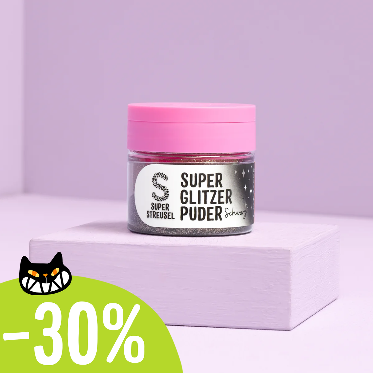 SuperGlitzerPuder Schwarz - SpookyDays