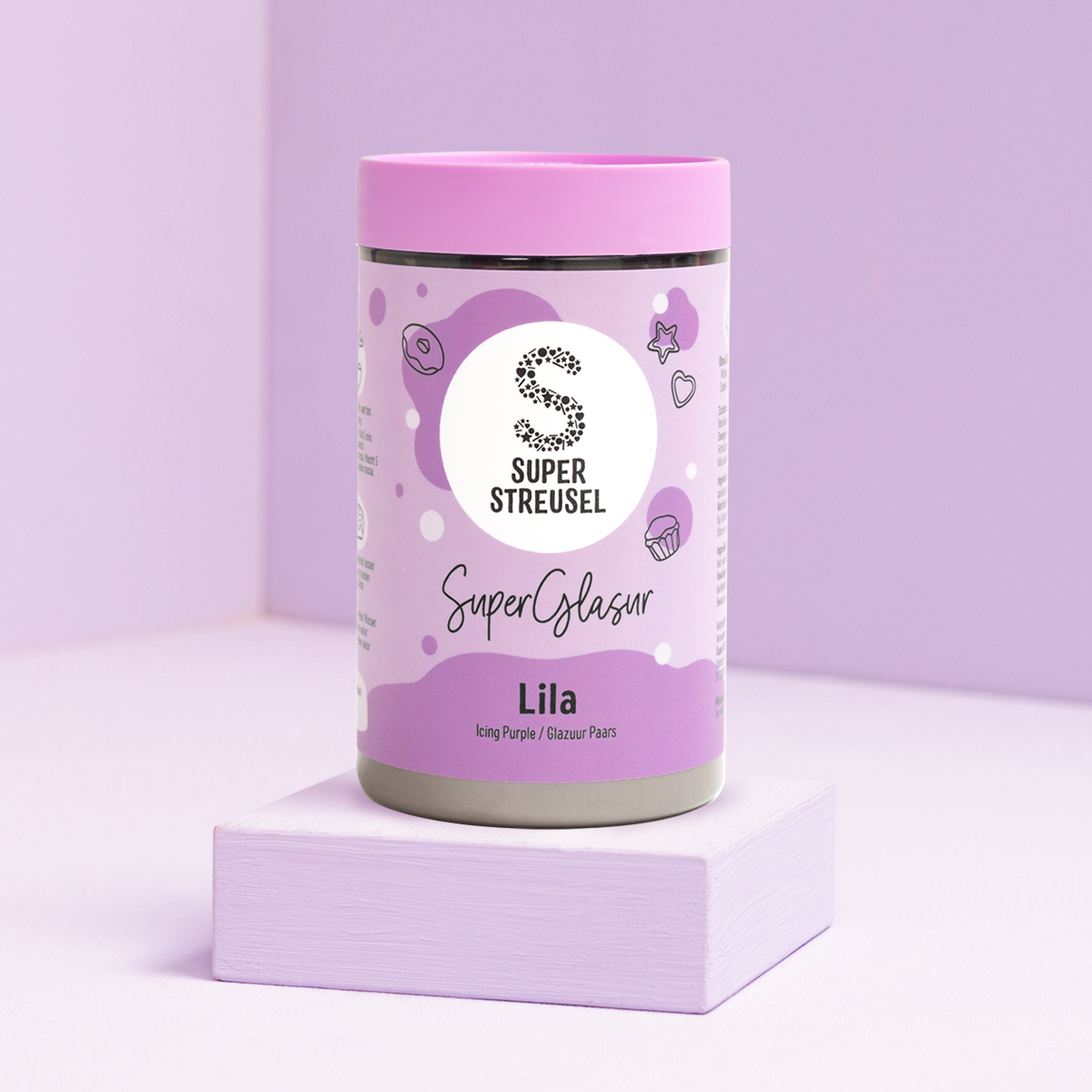 SuperGlasur Lila
