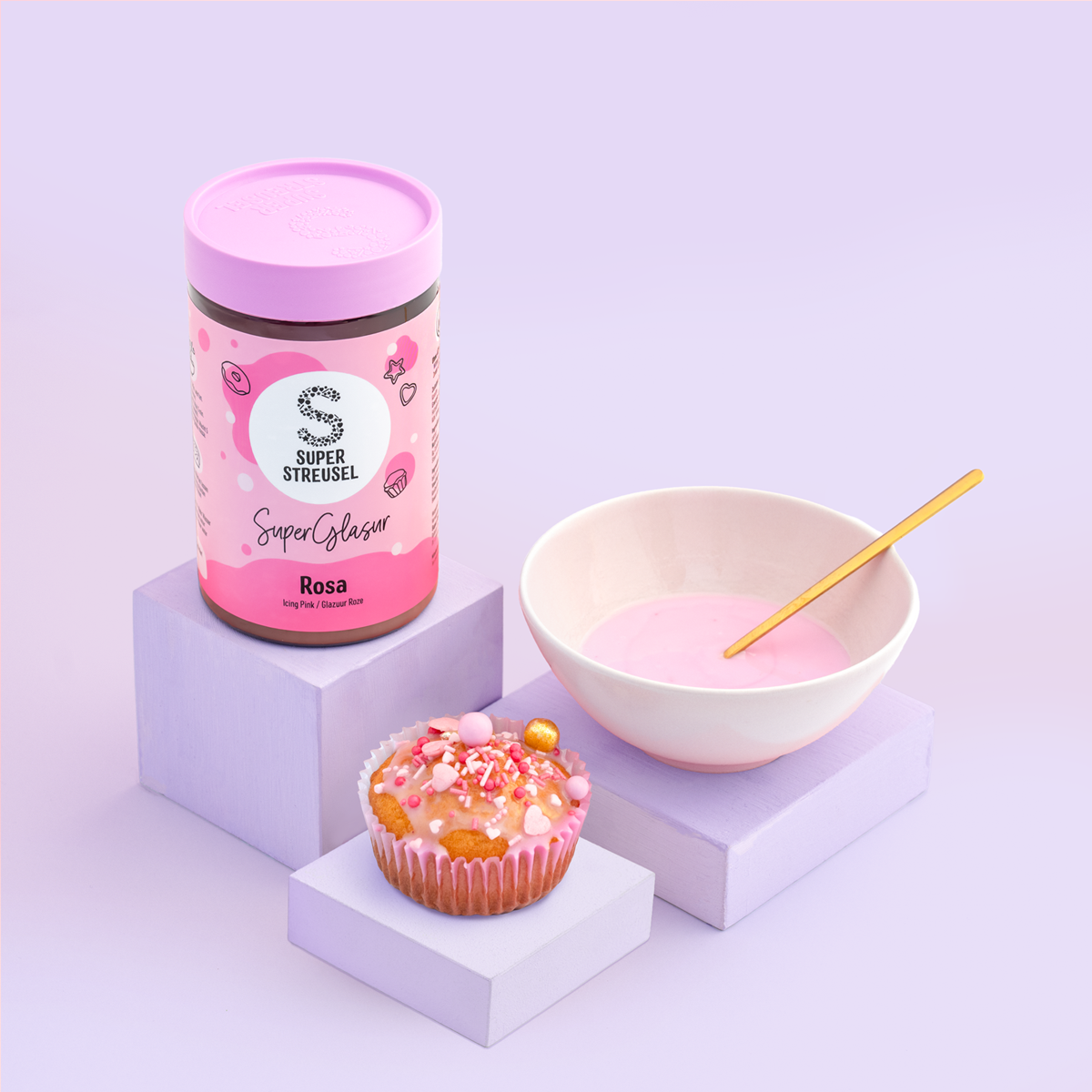 SuperGlasur Rosa