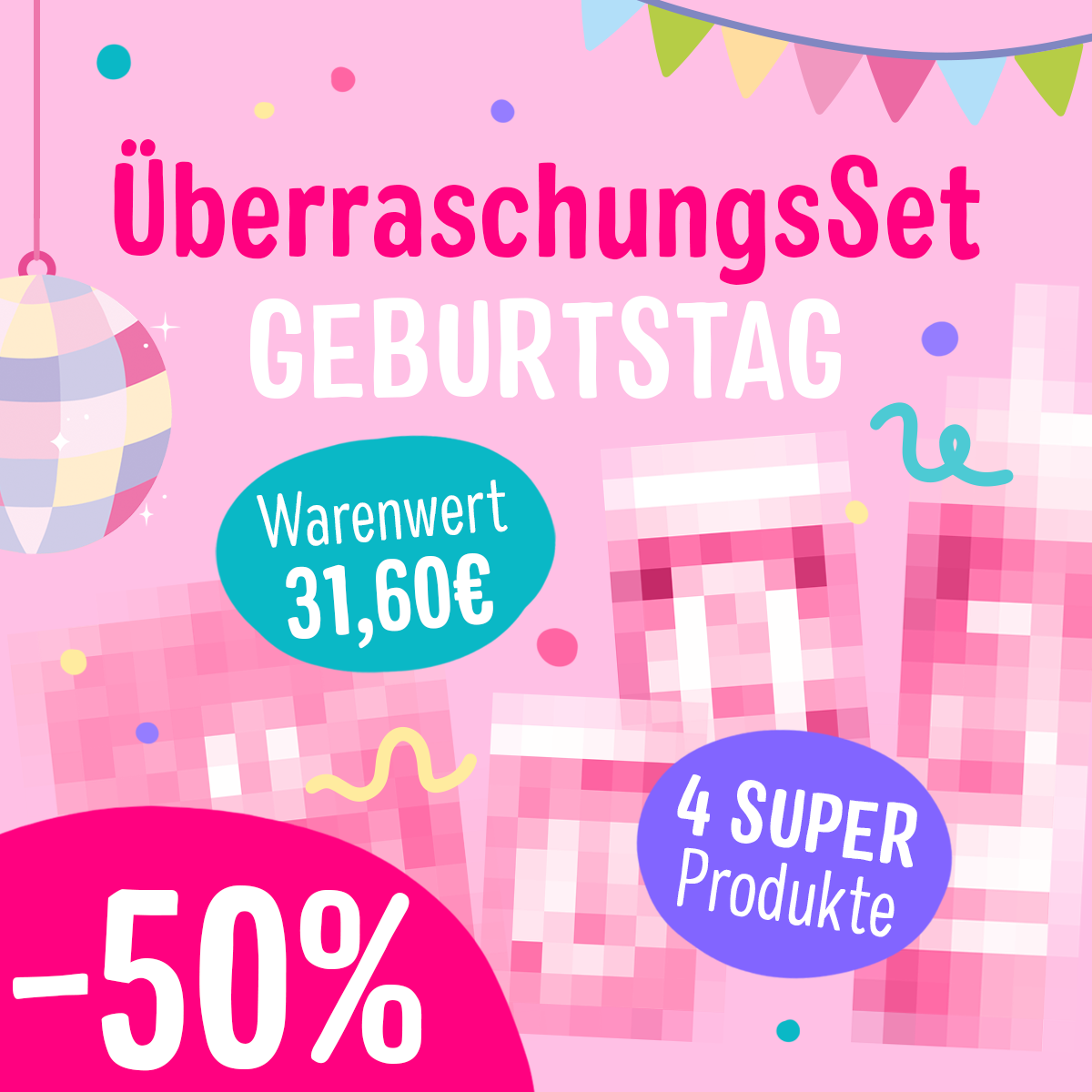 ÜberraschungsSet Geburtstag - SuperWoche