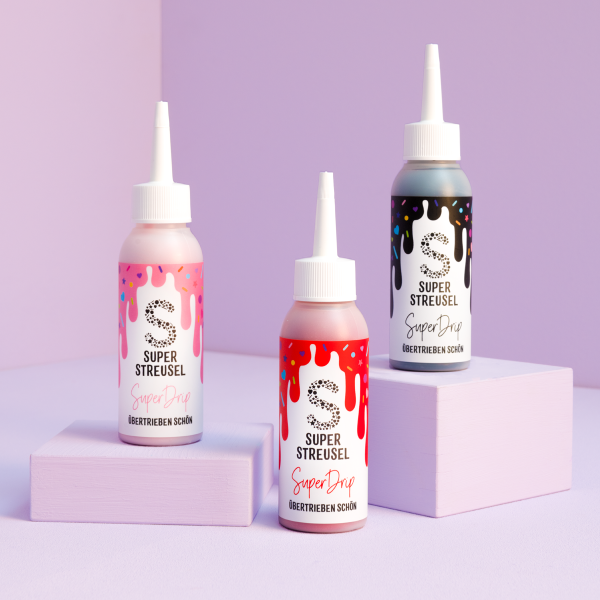 SuperDrip LiebesSet | Super Streusel Set | Kuchenglasur | farbige ... SuperDrip LiebesSet | Super Streusel Set | Kuchenglasur | farbige ...