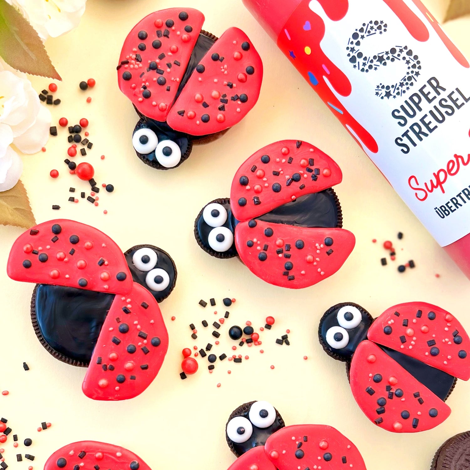 Schwarze Super Streusel