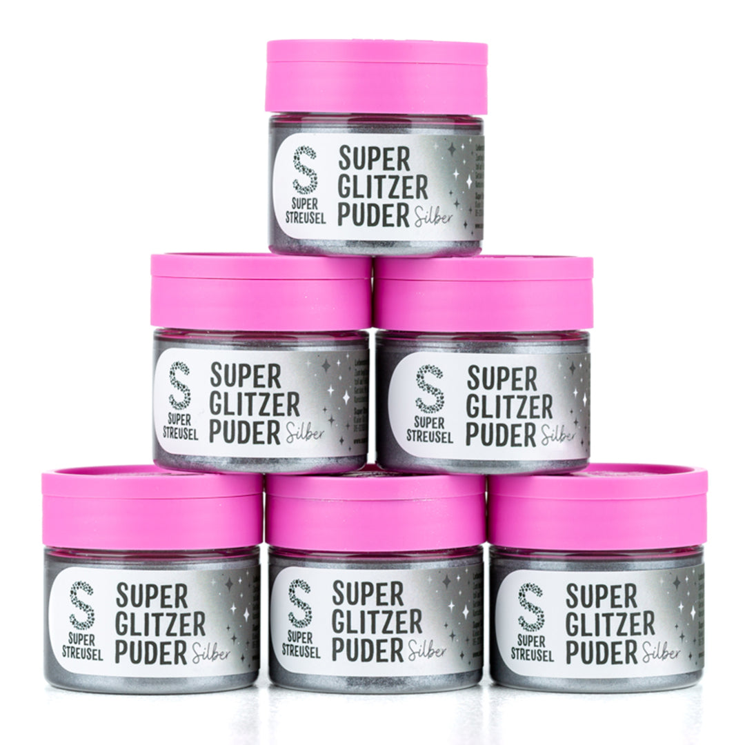SuperGlitzerPuder Silber
