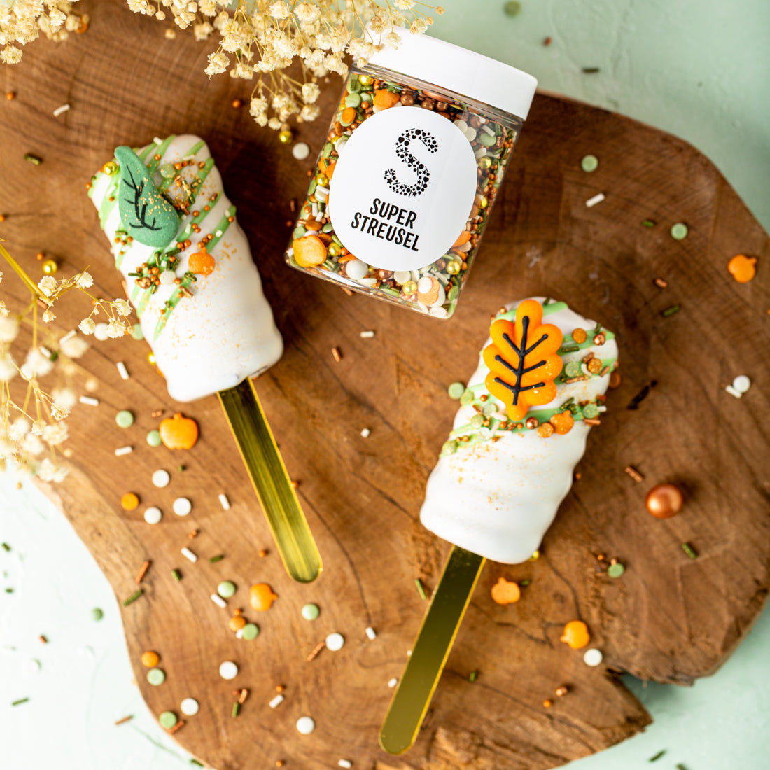 Herbst | Blätter & Kürbis Zuckerstreusel | Essbare Backdekoration ... Herbst | Blätter & Kürbis Zuckerstreusel | Essbare Backdekoration ...